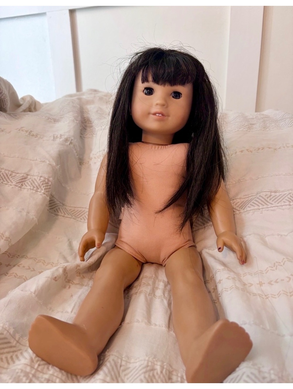 American Girl Truly Me #54 Retired 18” Doll Jess Mold Black Hair Brown Eyes